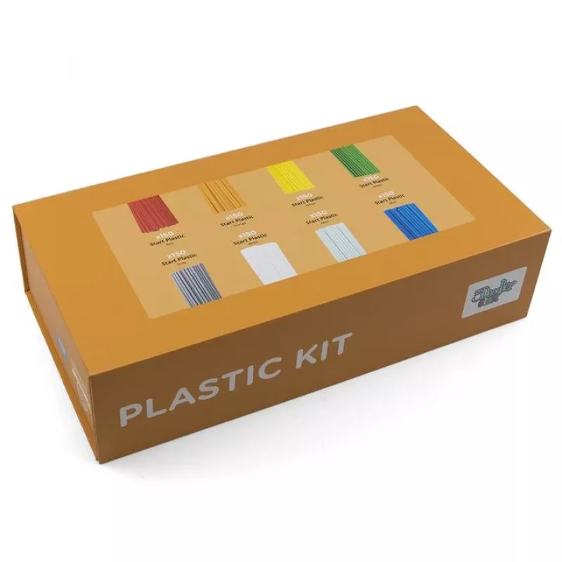 3Doodler Start EDU plastica blu, ciano, verde, grigio, arancione, rosso, bianco, giallo