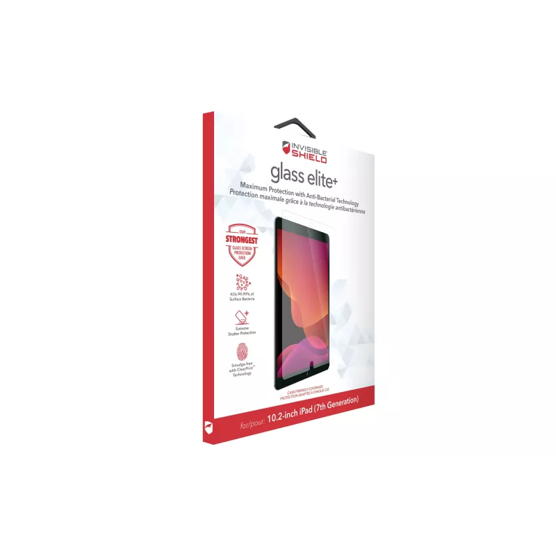 ZAGG Glass Elite+ Apple iPad 10,2 inch (gen 7&8) display, 25,9 cm (10,2 inch), 45,36 g, 1 pezzo