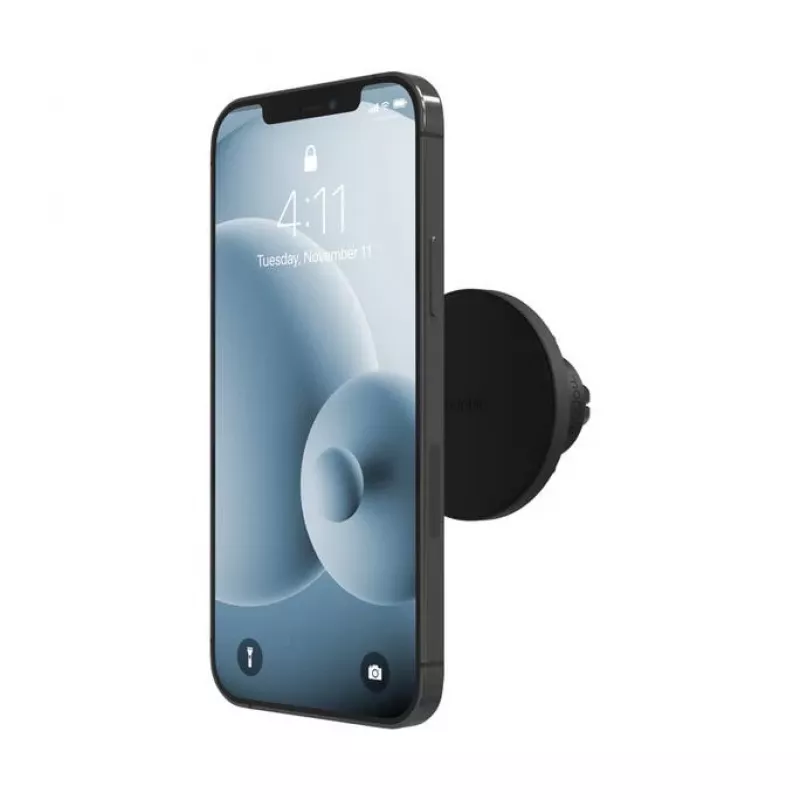 mophie Snap Vent Mount nero (senza ricarica wireless), cellulare/smartphone, auto, nero