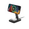 mophie UNV WRLS-snap+ stand & pad-nero-ROC-EU, interno, AC, ricarica wireless, nero