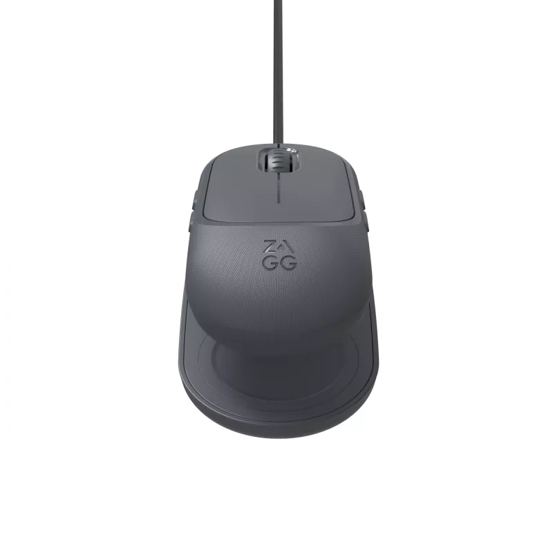 ZAGG Accessories-ProMaus - Mouse wireless e tappetino di ricarica wireless - antracite