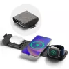 mophie caricabatterie da viaggio 3-in-1 compatibile MagSafe (2023), interno, USB, ricarica wireless, nero