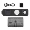 mophie caricabatterie da viaggio 3-in-1 compatibile MagSafe (2023), interno, USB, ricarica wireless, nero