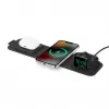 mophie caricabatterie da viaggio 3-in-1 compatibile MagSafe (2023), interno, USB, ricarica wireless, nero