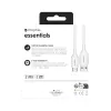 mophie essentials cavo di ricarica | 1M cavo USB USB 2.0 USB A USB C bianco