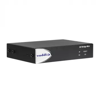 Vaddio 999-8240-001 ponte per videoconferenze AV 3840 x 2160 pixel Ethernet LAN nero