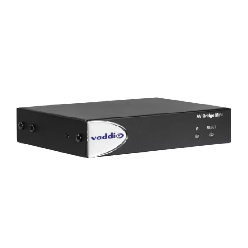 Vaddio 999-8240-001 ponte per videoconferenze AV 3840 x 2160 pixel Ethernet LAN nero