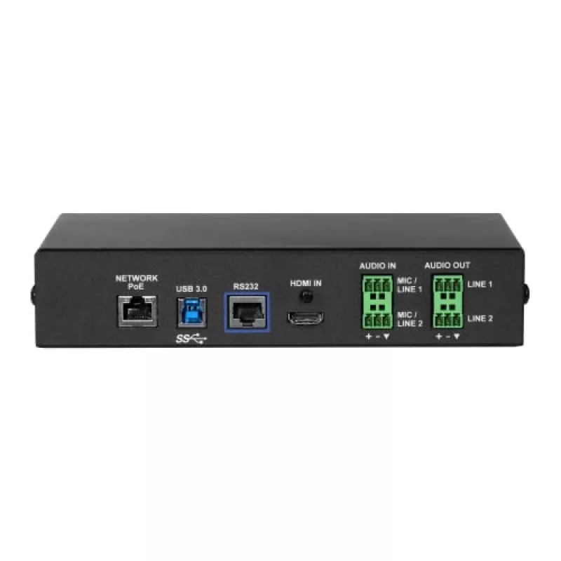 Vaddio 999-8240-001 ponte per videoconferenze AV 3840 x 2160 pixel Ethernet LAN nero