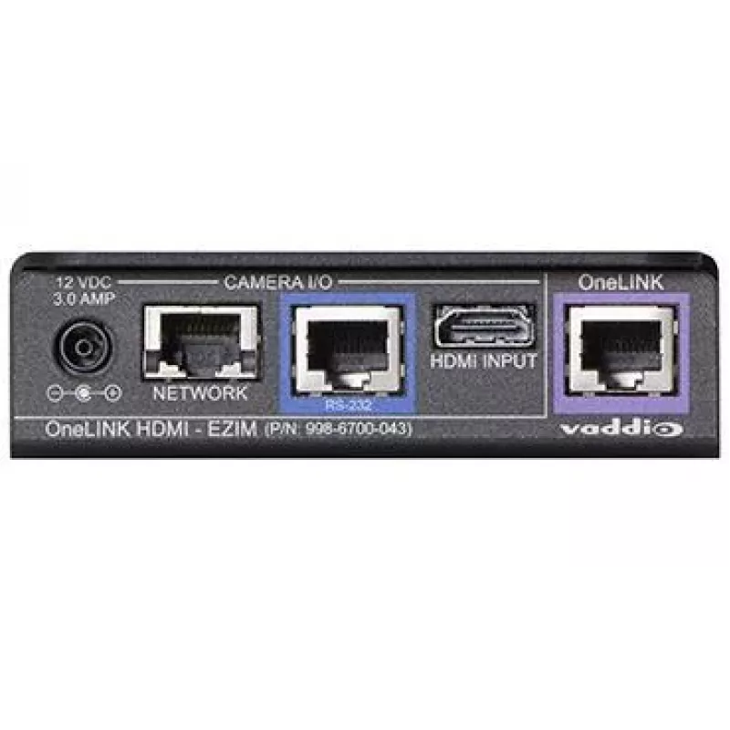 Vaddio OneLINK HDMI trasmettitore e ricevitore AV nero