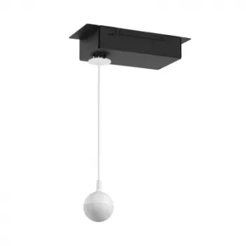 Vaddio EasyIP CeilingMIC D (bianco) - versione Dante, microfono per conferenze, 0,02 %, con filo, bianco, montaggio a soffitto, 4,6 m