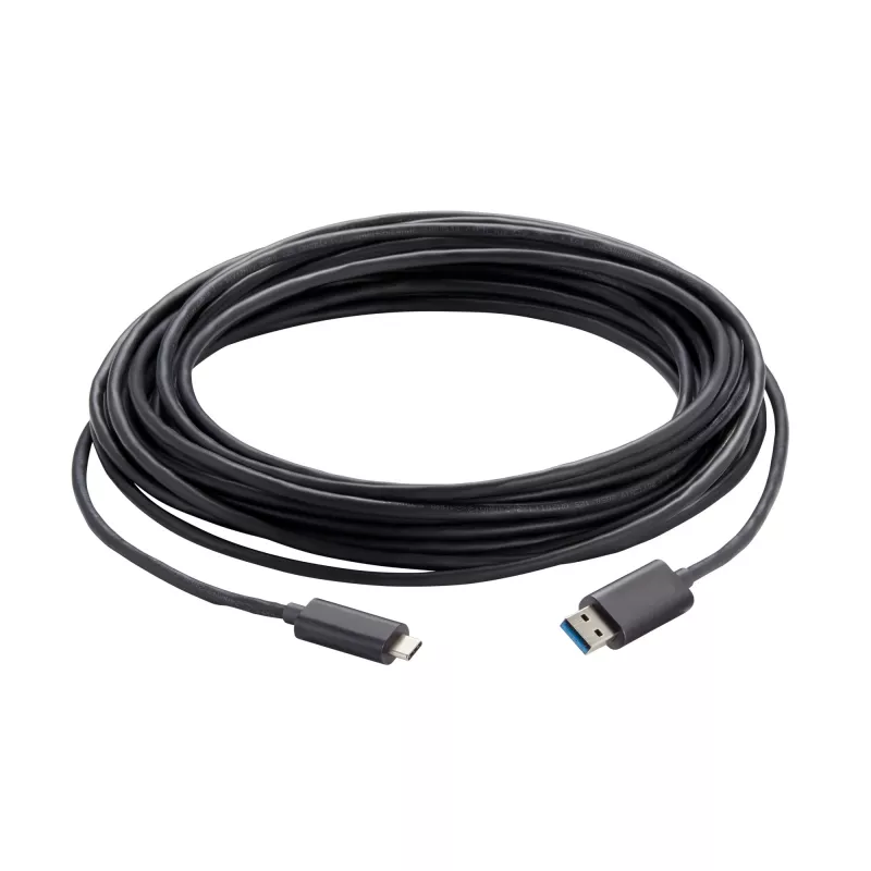 Vaddio 440-1007-008 cavo USB USB 3.2 Gen 2 (3.1 Gen 2) 8 m USB C USB A nero
