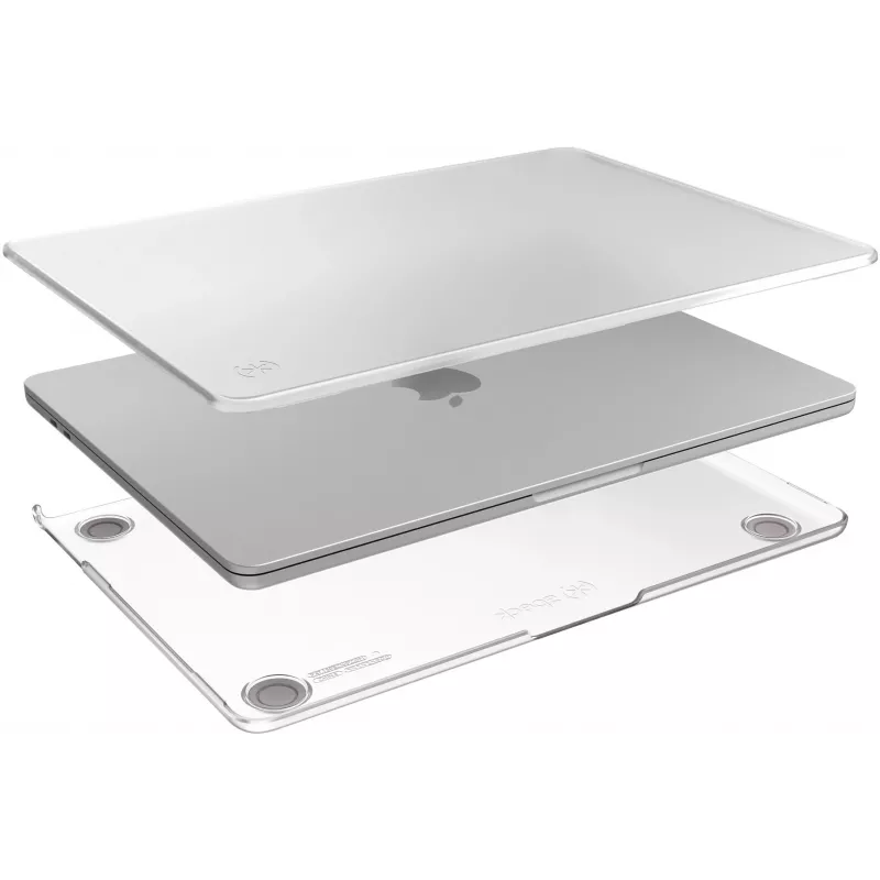 Speck SmartShell Macbook Air 13 M2 (2022) Clear, custodia rigida, 33 cm (13