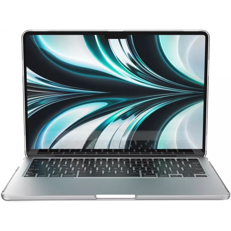 Speck SmartShell Macbook Air 13 M2 (2022) Clear, custodia rigida, 33 cm (13