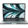 Speck SmartShell Macbook Air 13 M2 (2022) Obsidian, custodia rigida, 33 cm (13