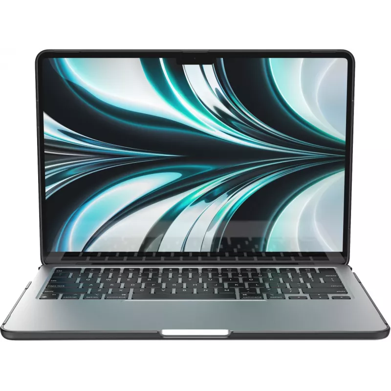 Speck SmartShell Macbook Air 13 M2 (2022) Obsidian, custodia rigida, 33 cm (13