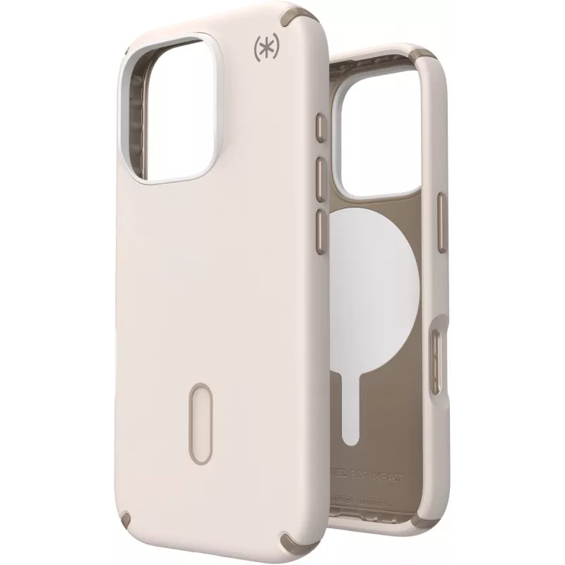 Speck Presidio2 Pro + ClickLock Apple iPhone 16 Pro Bleached Bone – con custodia Microban