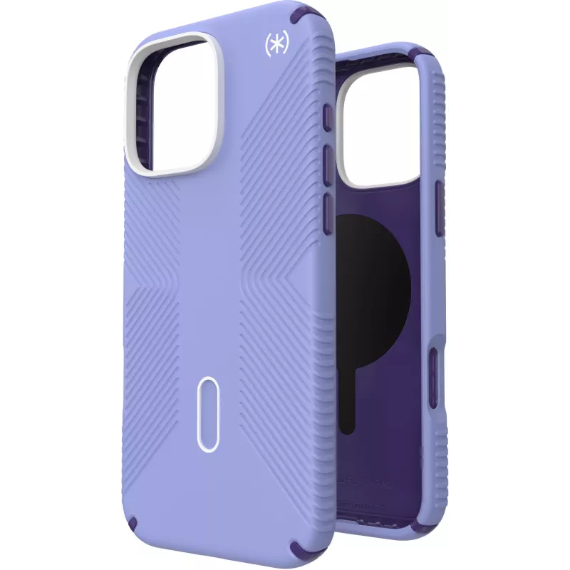 Speck Presidio2 Grip + ClickLock Apple iPhone 16 Pro Max Future Lavender – con Microban