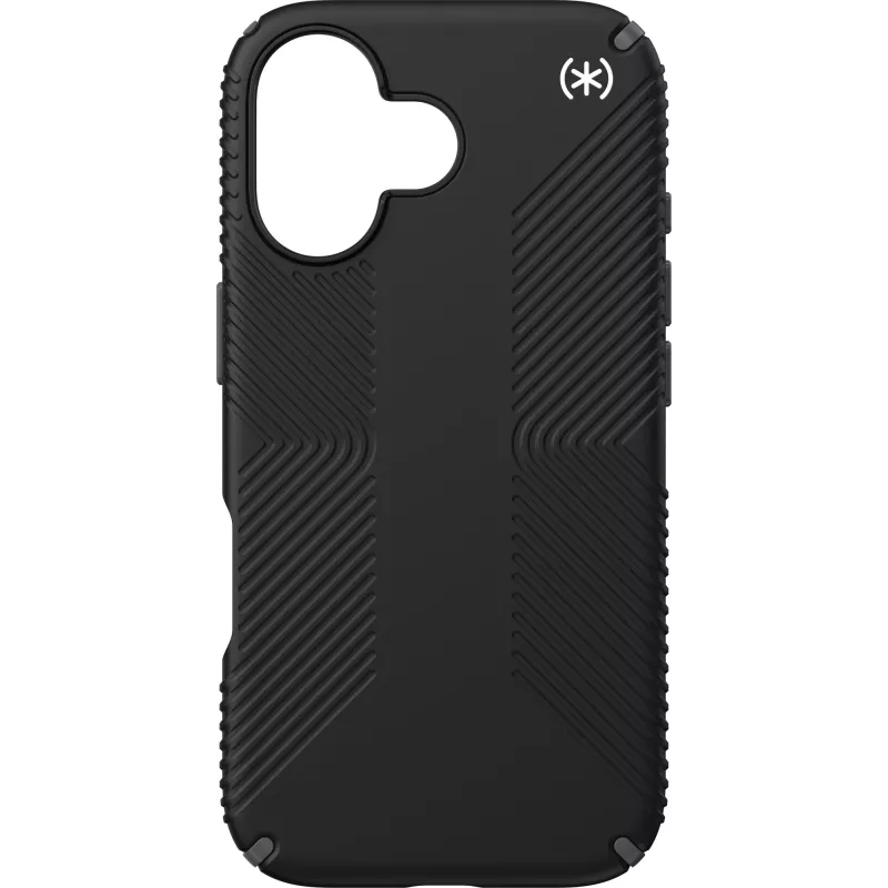 Speck Presidio2 Grip + MS Apple iPhone 17 nero – con Microban
