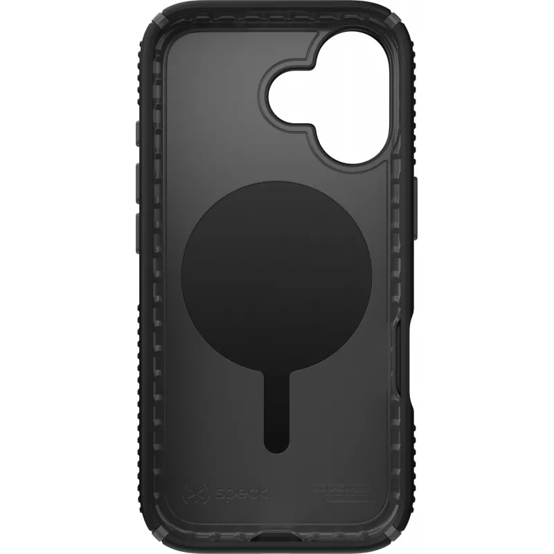 Speck Presidio2 Grip + MS Apple iPhone 17 nero – con Microban