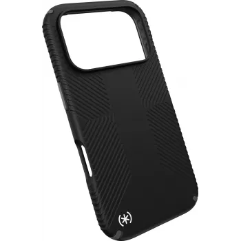 Speck Presidio2 Grip + MS Apple iPhone 17 Pro nero – con Microban