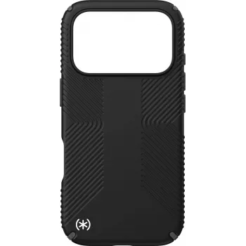 Speck Presidio2 Grip + MS Apple iPhone 17 Pro nero – con Microban