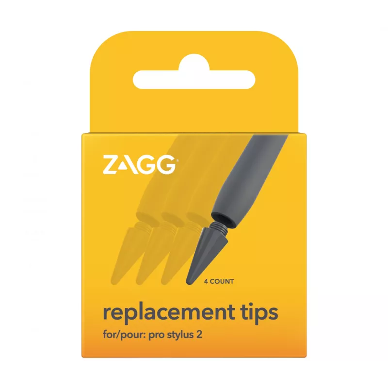 ZAGG Pro Stylus 2 (punte di ricambio), punta, grigio, ZAGG Pro Stylus 2