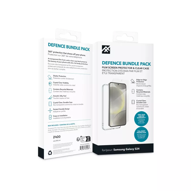 IFROGZ Defence confezione bundle custodia per cellulare 15,8 cm (6,2