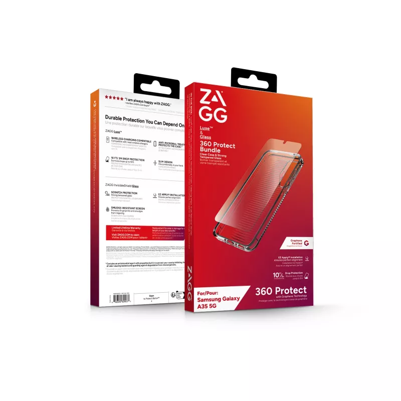 ZAGG Luxe & Glass 360 custodia per cellulare 16,8 cm (6,6