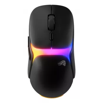 Glorious Gaming Model O3 Wireless mouse da gaming – InfinitePlay sistema di batterie ricaricabili intercambiabili, polling 8k, switch ottici con 130 milioni di clic, ultraleggero con 66 g, sensore ottico 30K-DPI, RGB – nero