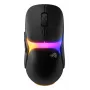 Glorious Gaming Model O3 Wireless mouse da gaming – InfinitePlay sistema di batterie ricaricabili intercambiabili, polling 8k, switch ottici con 130 milioni di clic, ultraleggero con 66 g, sensore ottico 30K-DPI, RGB – nero