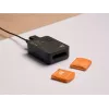 Glorious Gaming Model O3 Wireless mouse da gaming – InfinitePlay sistema di batterie ricaricabili intercambiabili, polling 8k, switch ottici con 130 milioni di clic, ultraleggero con 66 g, sensore ottico 30K-DPI, RGB – nero