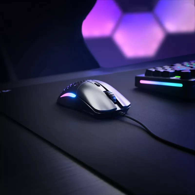 Glorious Gaming Model O Eternal Mouse Destrorso USB Type-A Ottico 12000 DPI