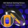 Glorious Gaming Model O Eternal Mouse Destrorso USB Type-A Ottico 12000 DPI