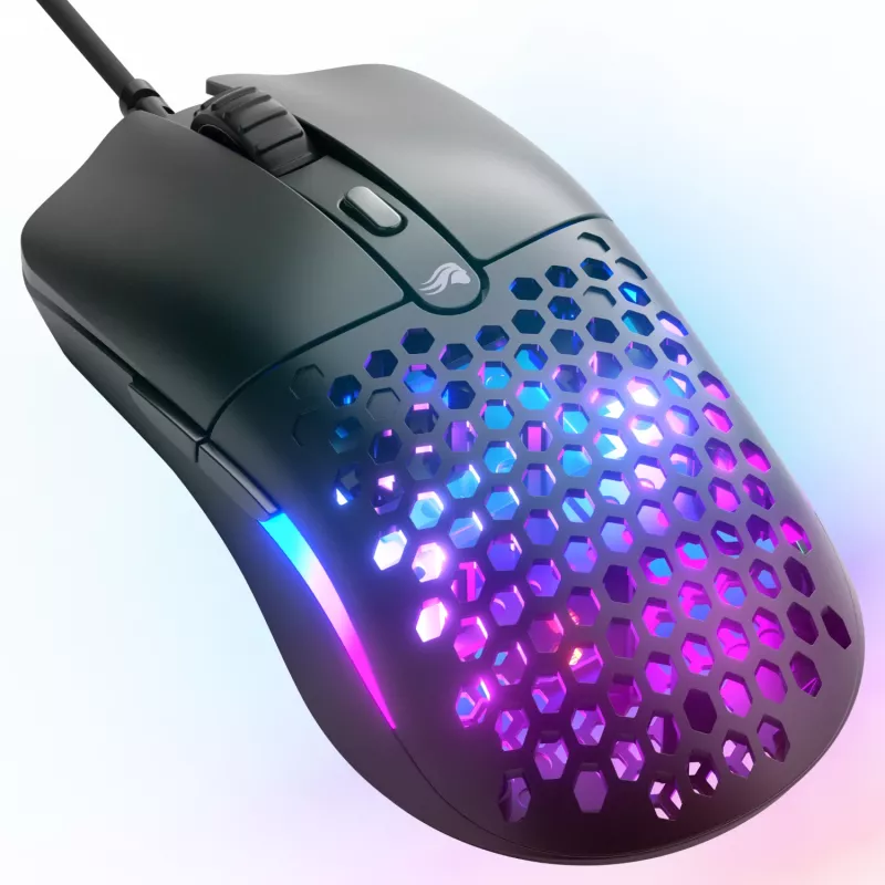 Glorious Gaming Model O Eternal Mouse Destrorso USB Type-A Ottico 12000 DPI