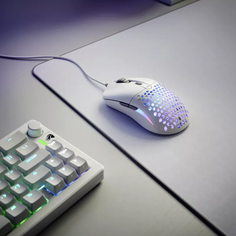Glorious Gaming Model O Eternal Mouse Destrorso USB Type-A Ottico 12000 DPI