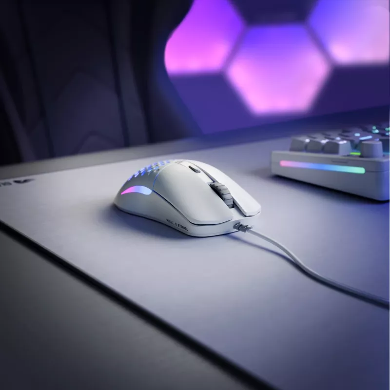 Glorious Gaming Model O Eternal Mouse Destrorso USB Type-A Ottico 12000 DPI