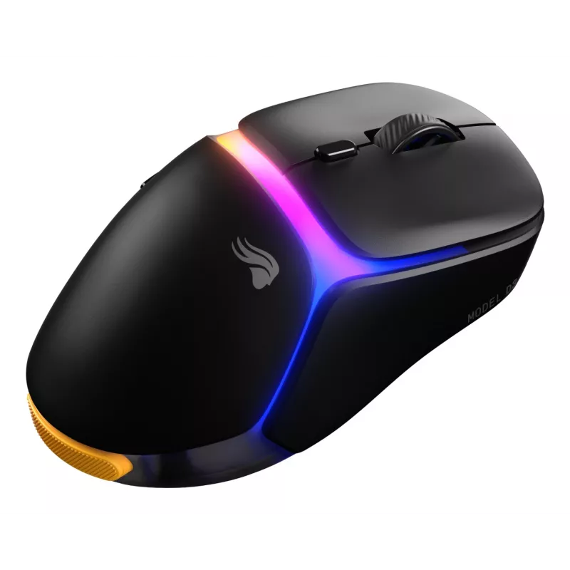 Glorious Gaming Model D3 Wireless mouse da gaming – sistema a batteria ricaricabile intercambiabile InfinitePlay, polling 8k, switch ottici con 130M clic, ultraleggero 69 g, sensore ottico 30K-DPI, RGB – nero