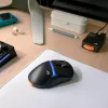 Glorious Gaming Model D3 Wireless mouse da gaming – sistema a batteria ricaricabile intercambiabile InfinitePlay, polling 8k, switch ottici con 130M clic, ultraleggero 69 g, sensore ottico 30K-DPI, RGB – nero