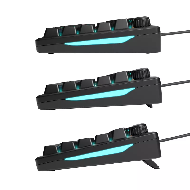 Glorious Gaming GMBK 75% Tastiera USB QWERTY US-Inglese Nero