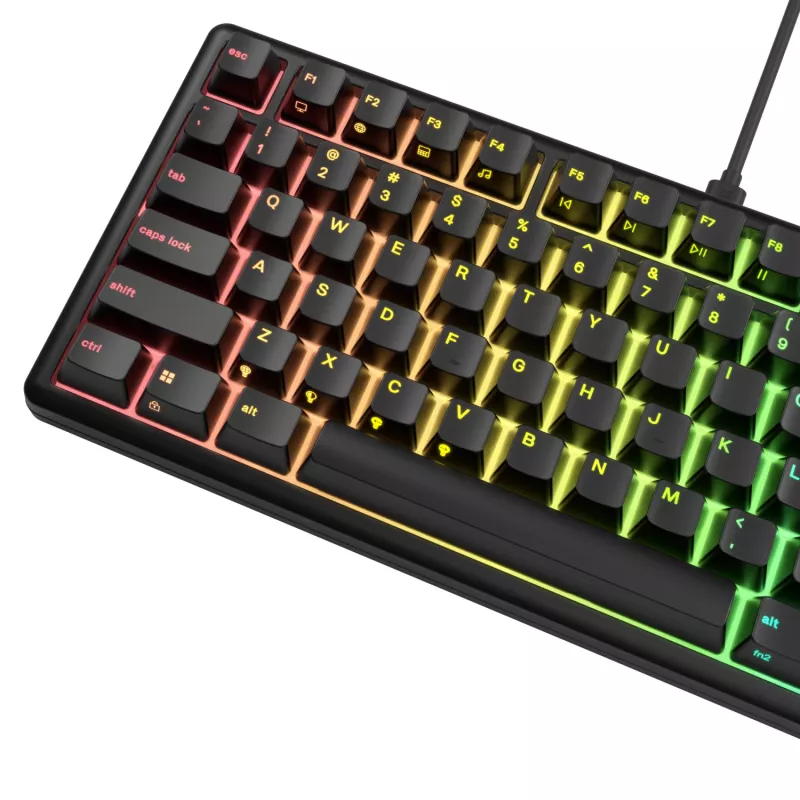Glorious Gaming GMBK 75% Tastiera USB QWERTY US-Inglese Nero