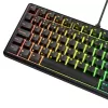 Glorious Gaming GMBK 75% Tastiera USB AZERTY Francese Nero