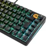 Glorious Gaming GMBK 75% Tastiera USB AZERTY Francese Nero