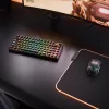 Glorious Gaming GMBK 75% Tastiera USB AZERTY Francese Nero