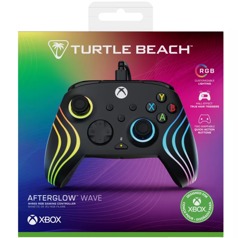 Gamepad Turtle Beach Afterglow Wave Nero USB PC Xbox Series