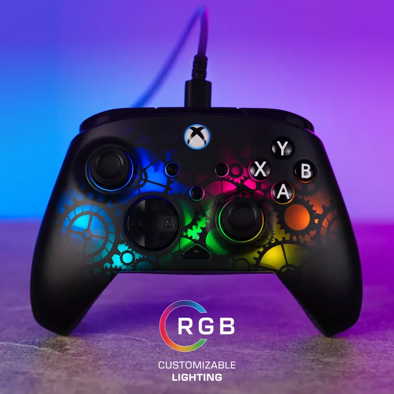 Gamepad Turtle Beach Afterglow Ignite Wired RGB Controller illuminazione RGB personalizzabile tasti rimappabili