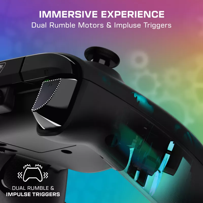 Gamepad Turtle Beach Afterglow Ignite Wired RGB Controller illuminazione RGB personalizzabile tasti rimappabili
