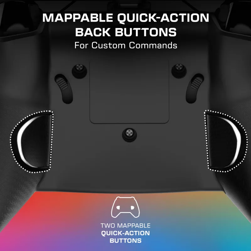 Gamepad Turtle Beach Afterglow Ignite Wired RGB Controller illuminazione RGB personalizzabile tasti rimappabili