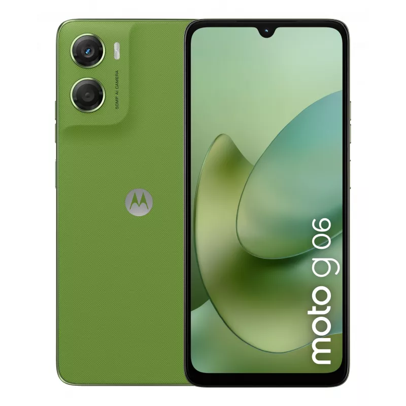 Motorola moto g06 17,5 cm (6,88 inch) Dual SIM Android 15 4G USB Type-C 4 GB 64 GB 5200 mAh Verde