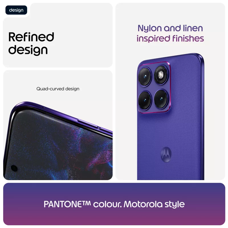 Motorola edge 70 fusion 17,2 cm (6,78 inch) Dual SIM Android 16.0 5G USB Type-C 12 GB 256 GB 7000 mAh Viola