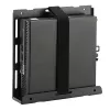Kit di montaggio Chief KRA232B – supporto a colonna per thin client/PC, acciaio, nero, portata max. 1,36 kg